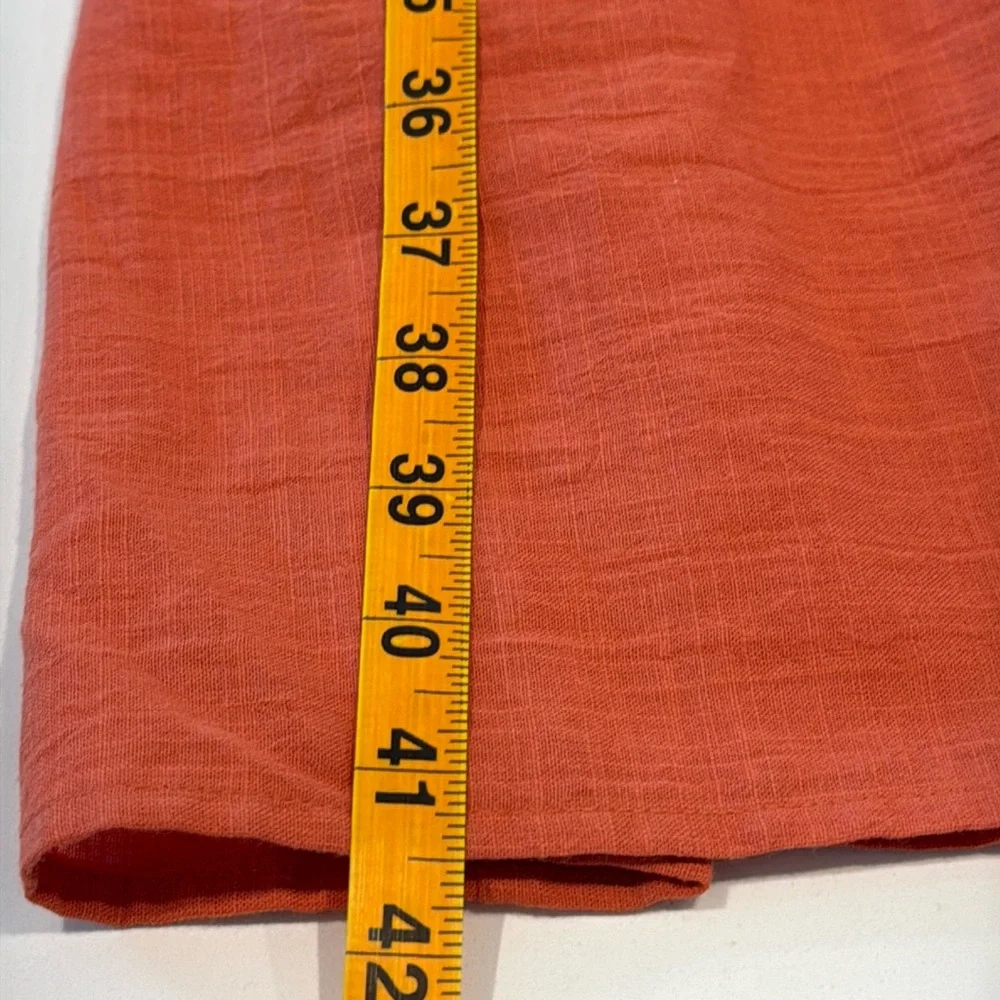Grace Karin Rust Color Maxi Dress Summer Flowy Cotton Spaghetti Strap S - Picture 10 of 16